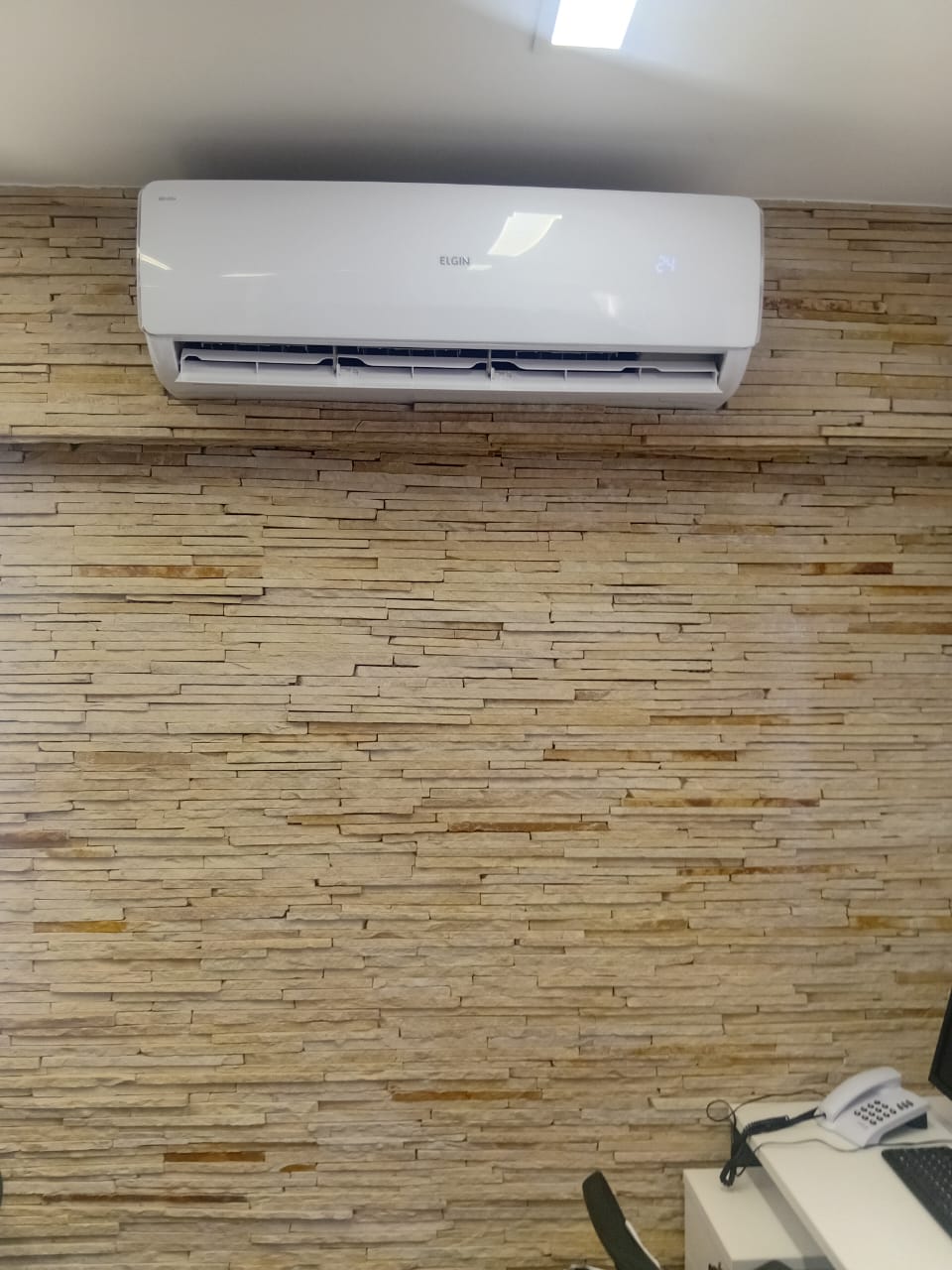 Serviço de ar condicionado realizado pela CDL
