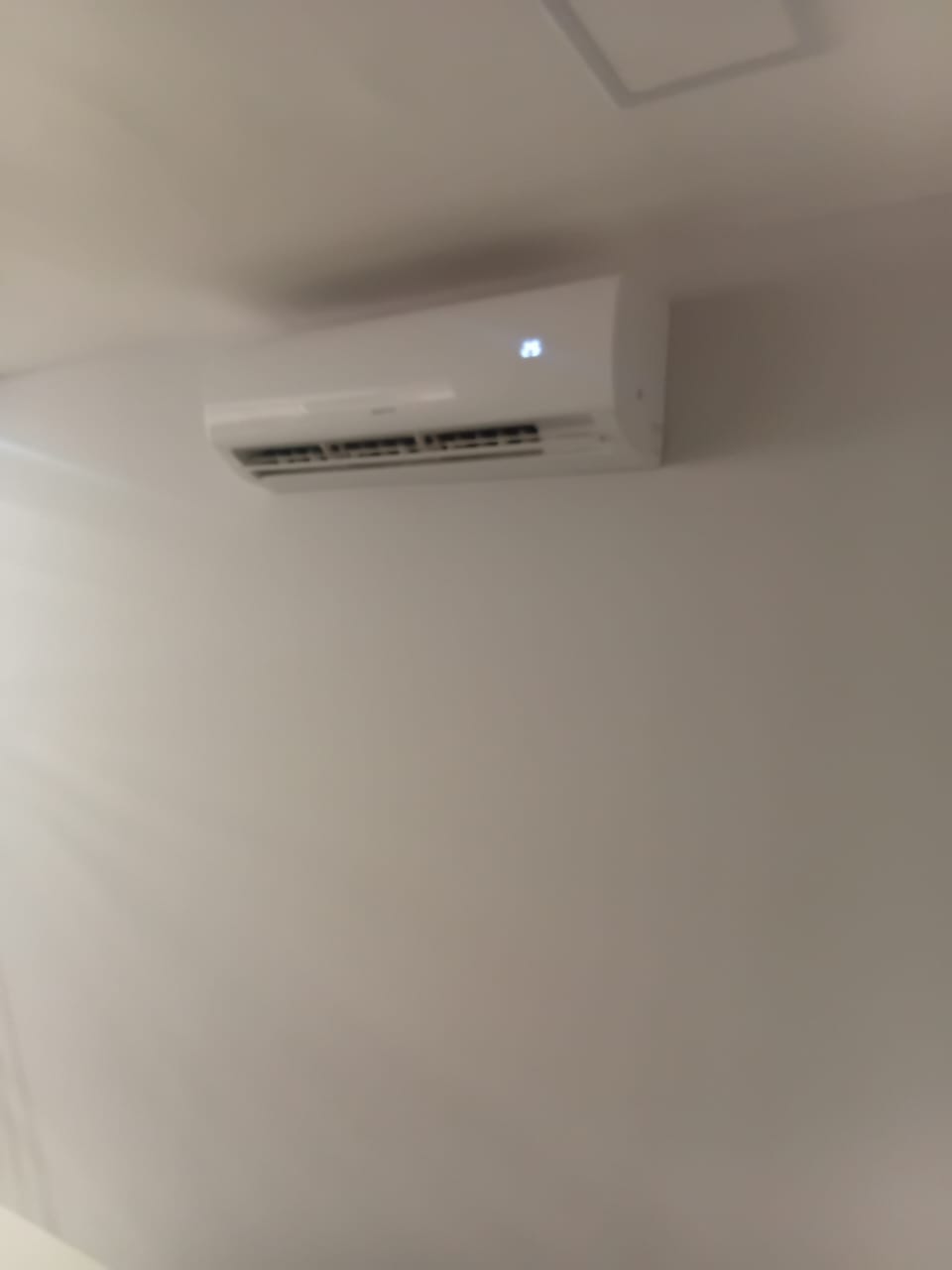 Trabalho de ar condicionado realizado